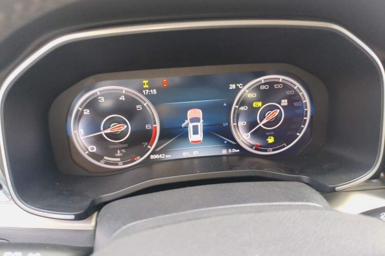 Used Hongqi HS7 2019 3.0T Automatic All-Wheel Drive Smart Connect Flagship Edition Instrument Cluster