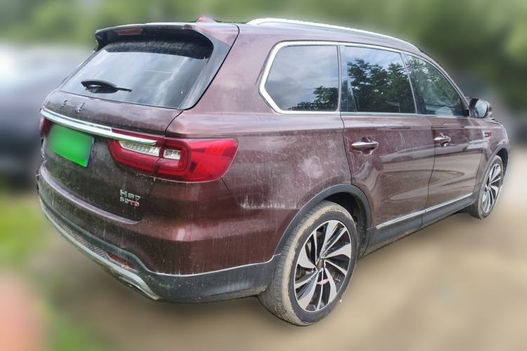 Used Hongqi HS7 2019 3.0T Automatic All-Wheel Drive Smart Connect Flagship Edition Rear Right 45 Deg