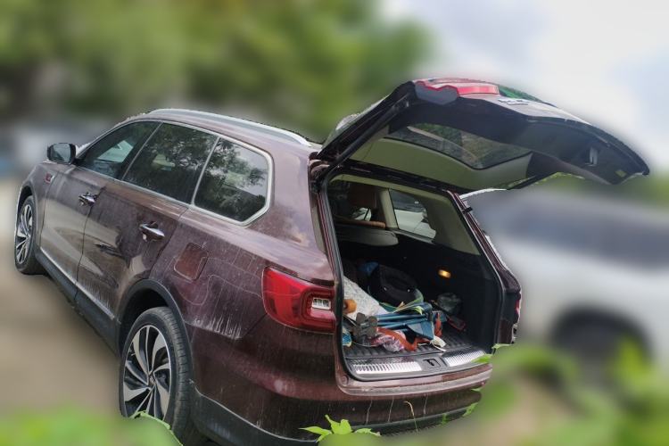 Used Hongqi HS7 2019 3.0T Automatic All-Wheel Drive Smart Connect Flagship Edition Trunk