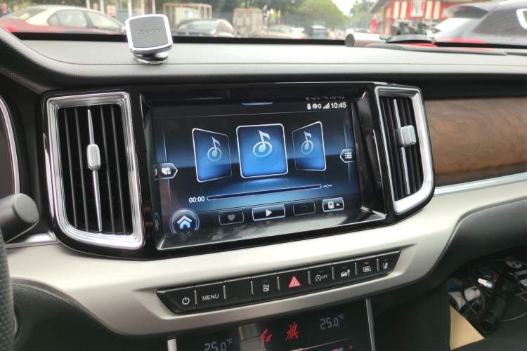 Used Hongqi HS7 2019 3.0T Automatic All-Wheel Drive Smart Connect Flagship Edition Audio And AC Panel