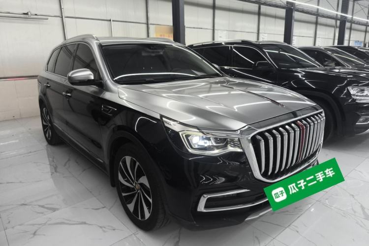 Used Hongqi HS7 2019 3.0T Automatic All-Wheel Drive Smart Connect Flagship Edition Front Right 45 Deg