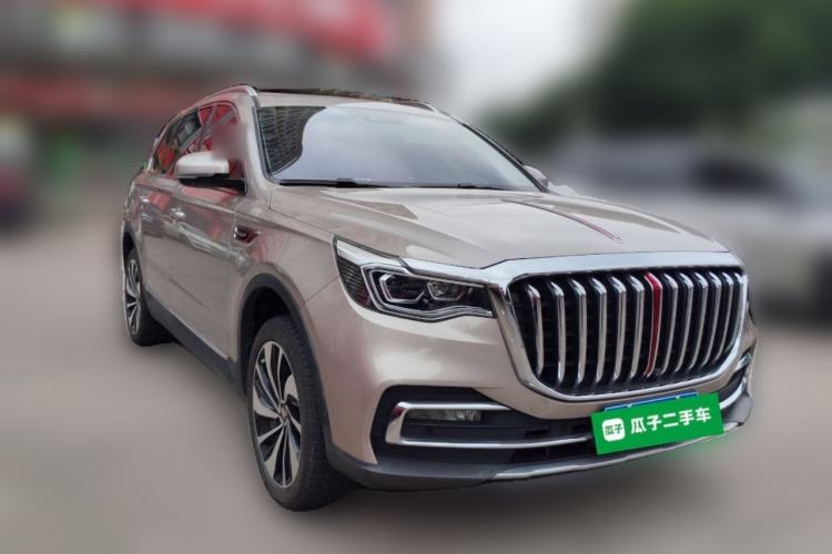 Used Hongqi HS7 2019 3.0T Automatic All-Wheel Drive Smart Connect Flagship Edition Front Right 45 Deg