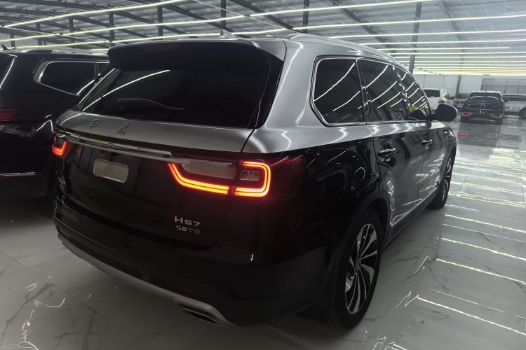Used Hongqi HS7 2019 3.0T Automatic All-Wheel Drive Smart Connect Flagship Edition Rear Right 45 Deg