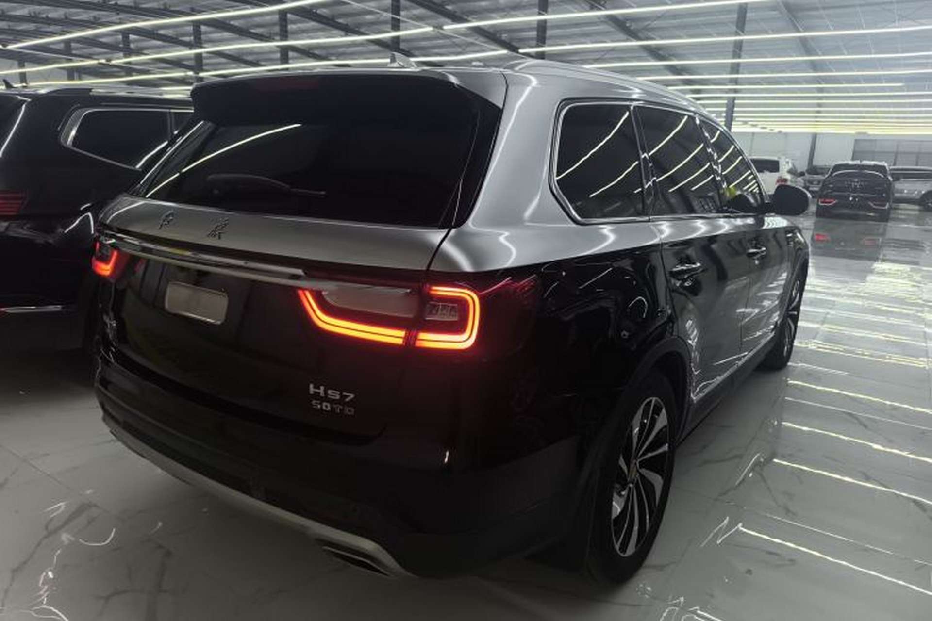 Used Hongqi HS7 2019 3.0T Automatic All-Wheel Drive Smart Connect Flagship Edition Rear Right 45 Deg