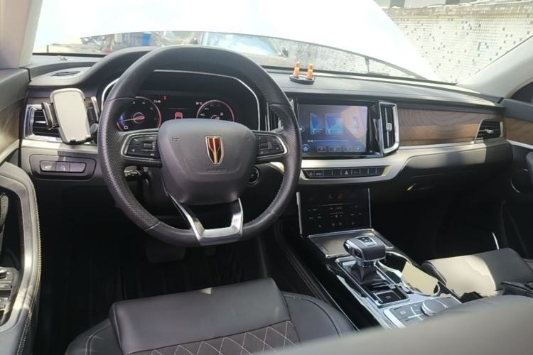 Used Hongqi HS7 2019 3.0T Automatic All-Wheel Drive Flagship Edition Center Console