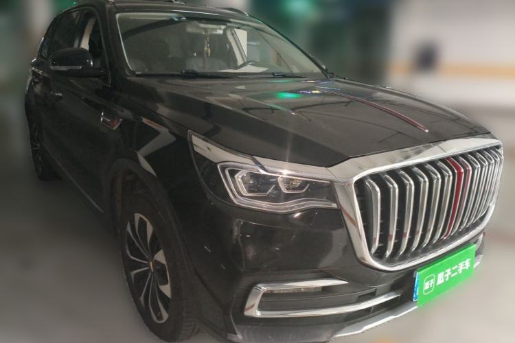 Used Hongqi HS7 2019 3.0T Automatic All-Wheel Drive Flagship Edition Front Right 45 Deg