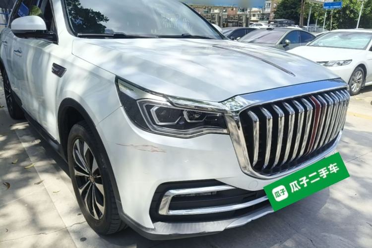 Used Hongqi HS7 2019 3.0T Automatic All-Wheel Drive Flagship Edition Front Right 45 Deg