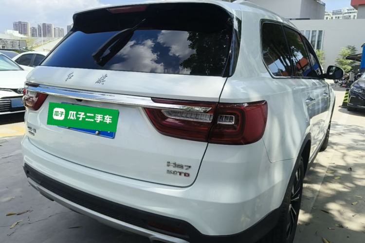 Used Hongqi HS7 2019 3.0T Automatic All-Wheel Drive Flagship Edition Rear Right 45 Deg