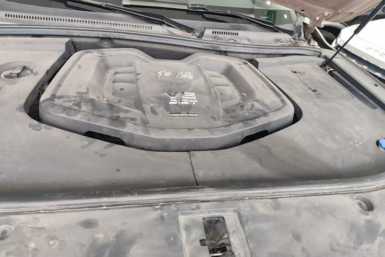 Used Hongqi HS7 2019 3.0T Automatic All-Wheel Drive Smart Connect Flagship Edition Engine Bay