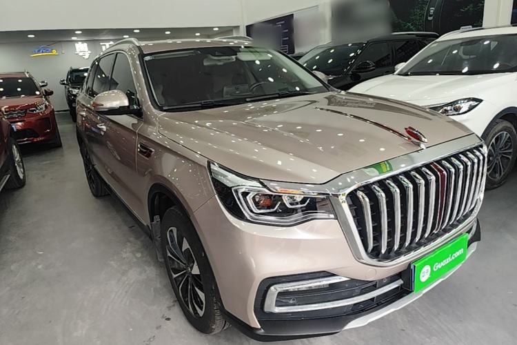 Used Hongqi HS7 2019 3.0T Automatic All-Wheel Drive Smart Connect Flagship Edition Front Right 45 Deg
