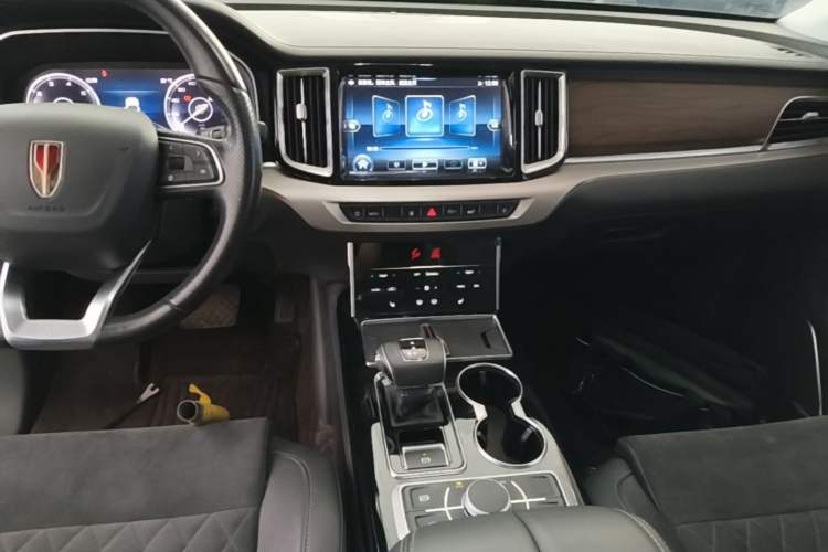 Used Hongqi HS7 2021 2.0T DCT Two-Wheel Drive Smart Connect Flagship Edition Audio And AC Panel