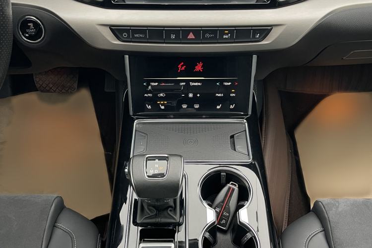 Used Hongqi HS7 2021 3.0T Automatic All-Wheel Drive Smart Connect Flagship Edition Audio And AC Panel