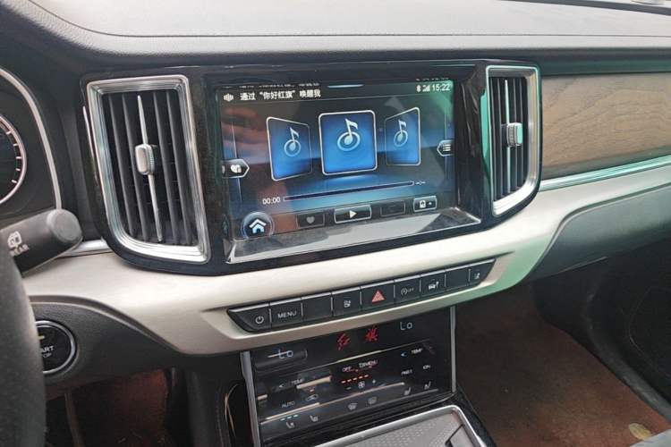 Used Hongqi HS7 2021 3.0T Automatic All-Wheel Drive Smart Connect Flagship Edition Audio And AC Panel