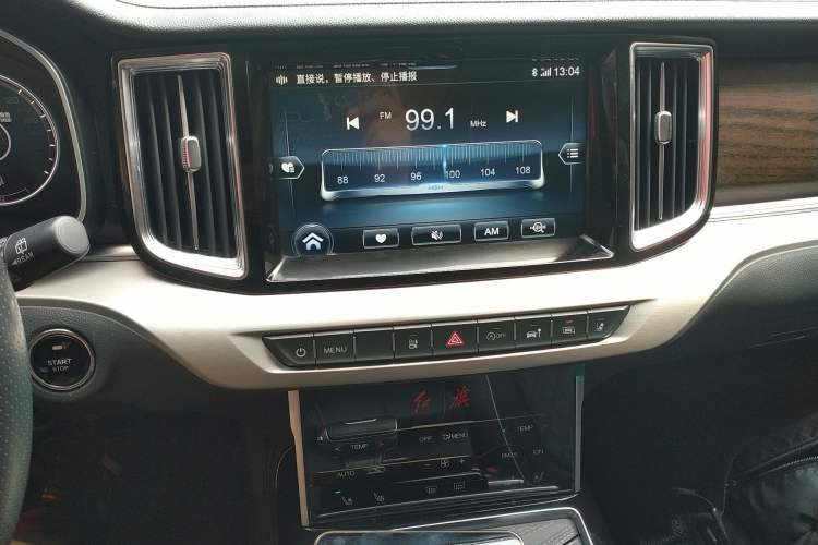 Used Hongqi HS7 2021 3.0T Automatic All-Wheel Drive Smart Connect Flagship Edition Audio And AC Panel