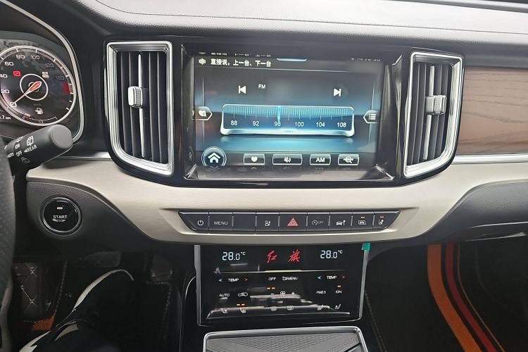 Used Hongqi HS7 2021 3.0T Automatic All-Wheel Drive Smart Connect Flagship Edition Audio And AC Panel