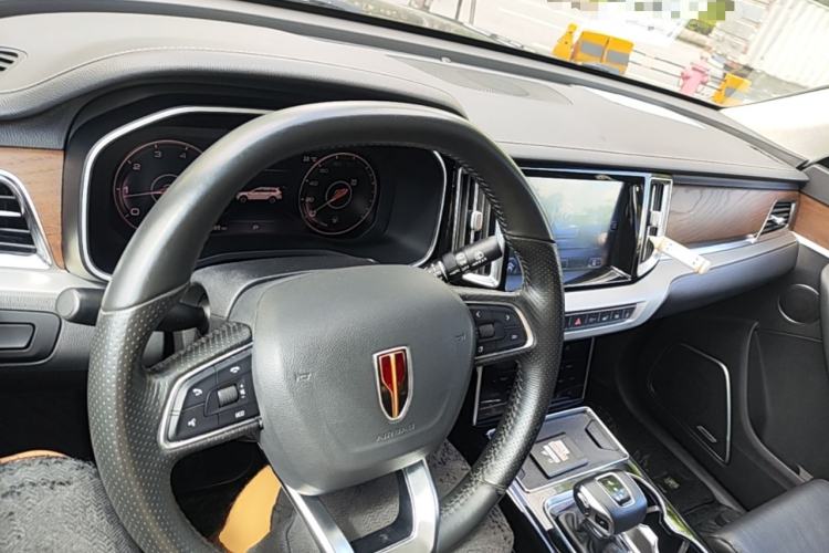 Used Hongqi HS7 2021 3.0T Automatic All-Wheel Drive Smart Connect Flagship Edition Center Console
