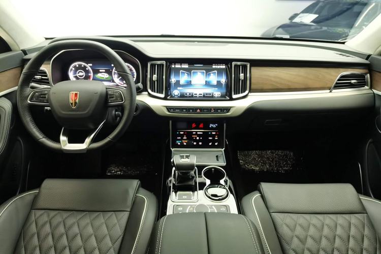 Used Hongqi HS7 2021 3.0T Automatic All-Wheel Drive Smart Connect Flagship Edition Center Console