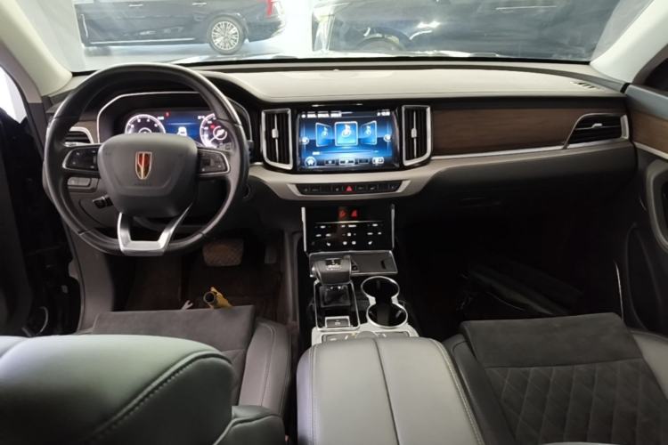 Used Hongqi HS7 2021 2.0T DCT Two-Wheel Drive Smart Connect Flagship Edition Center Console