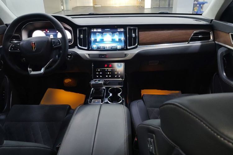 Used Hongqi HS7 2021 2.0T DCT Two-Wheel Drive Smart Connect Flagship Edition Center Console