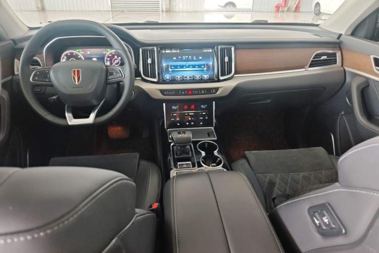 Used Hongqi HS7 2021 2.0T DCT Two-Wheel Drive Smart Connect Flagship Edition Center Console