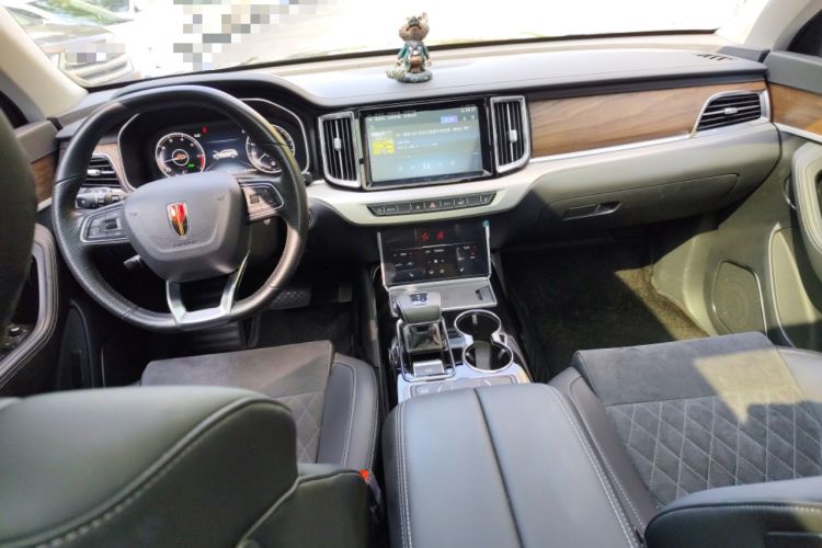 Used Hongqi HS7 2021 2.0T DCT Two-Wheel Drive Smart Connect Flagship Edition Center Console