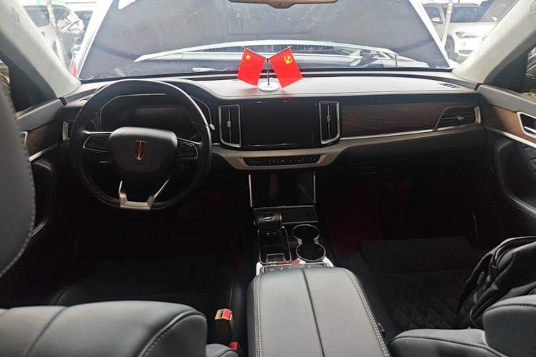 Used Hongqi HS7 2021 3.0T Automatic All-Wheel Drive Smart Connect Flagship Edition Center Console