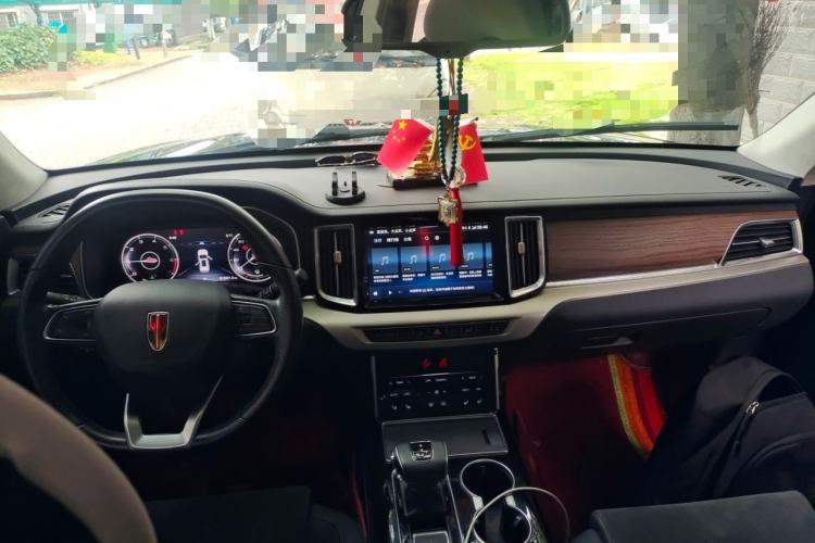 Used Hongqi HS7 2021 3.0T Automatic All-Wheel Drive Smart Connect Flagship Edition Center Console
