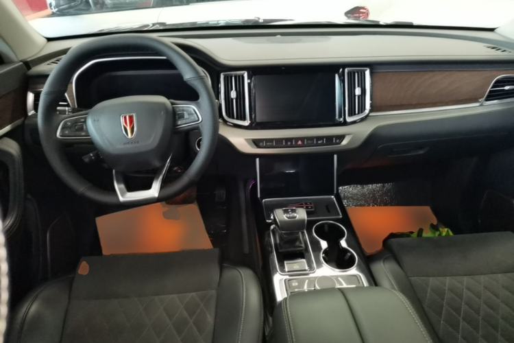 Used Hongqi HS7 2021 2.0T DCT Two-Wheel Drive Smart Connect Flagship Edition Center Console