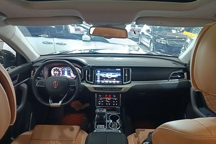 Used Hongqi HS7 2021 3.0T Automatic All-Wheel Drive Smart Connect Flagship Edition Center Console