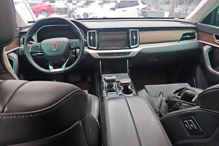 Used Hongqi HS7 2021 3.0T Automatic All-Wheel Drive Smart Connect Flagship Edition Center Console