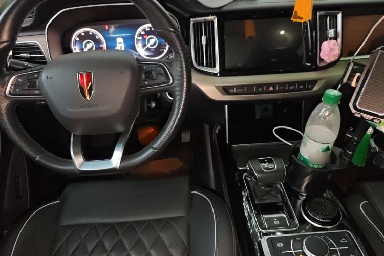 Used Hongqi HS7 2021 3.0T Automatic All-Wheel Drive Smart Connect Flagship Edition Center Console