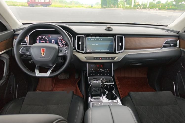 Used Hongqi HS7 2021 2.0T DCT Two-Wheel Drive Smart Connect Flagship Edition Center Console