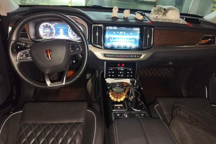 Used Hongqi HS7 2021 3.0T Automatic All-Wheel Drive Smart Connect Flagship Edition Center Console
