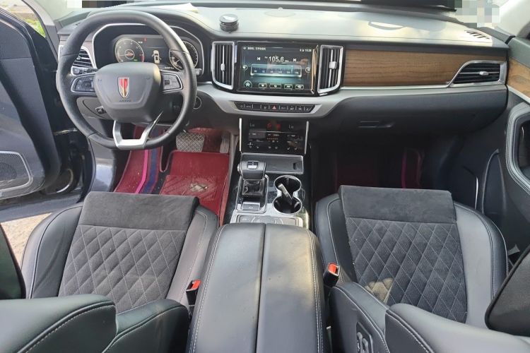 Used Hongqi HS7 2021 2.0T DCT Two-Wheel Drive Smart Connect Flagship Edition Center Console