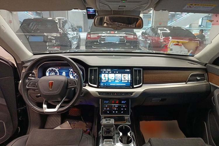 Used Hongqi HS7 2021 2.0T DCT Two-Wheel Drive Smart Connect Flagship Edition Center Console