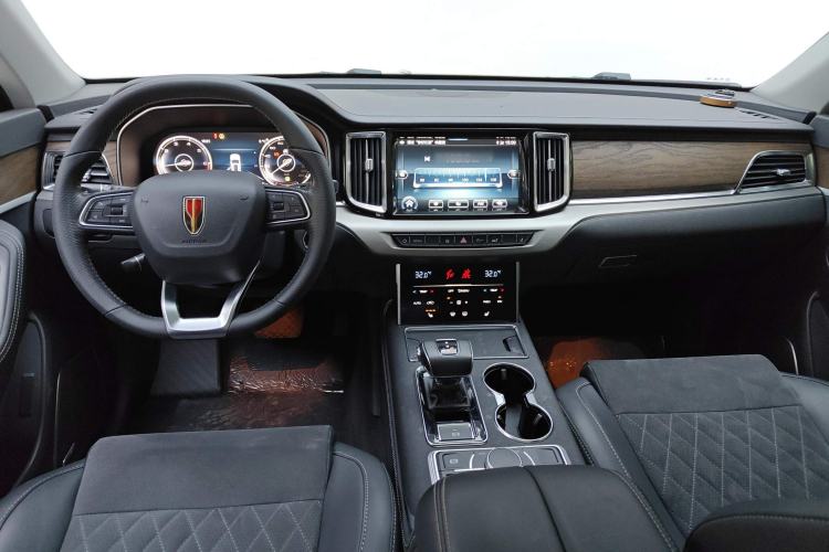 Used Hongqi HS7 2021 2.0T DCT Two-Wheel Drive Smart Connect Flagship Edition Center Console