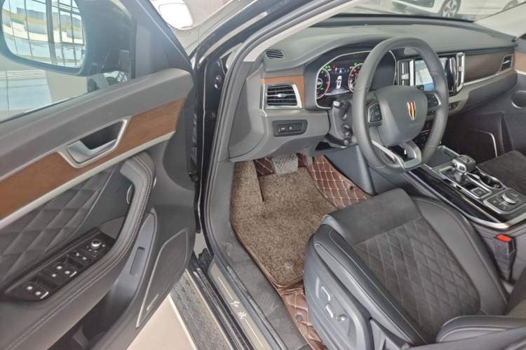 Used Hongqi HS7 2021 2.0T DCT Two-Wheel Drive Smart Connect Flagship Edition Driver Seat