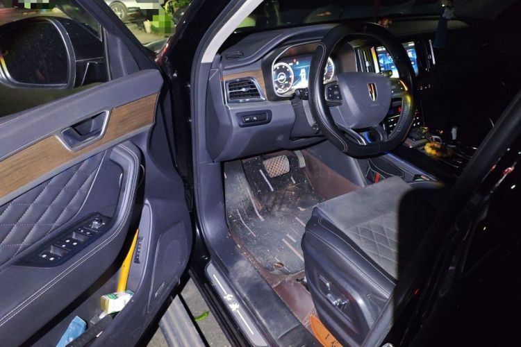 Used Hongqi HS7 2021 2.0T DCT Two-Wheel Drive Smart Connect Flagship Edition Driver Seat