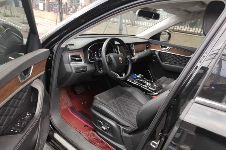 Used Hongqi HS7 2021 2.0T DCT Two-Wheel Drive Smart Connect Flagship Edition Driver Seat
