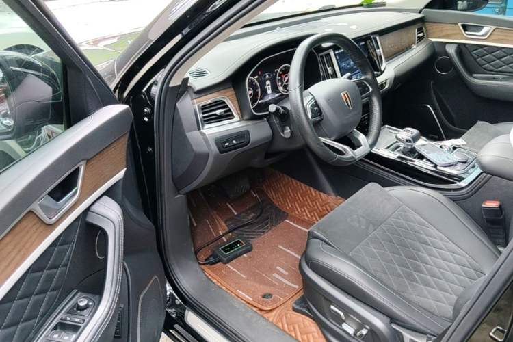 Used Hongqi HS7 2021 3.0T Automatic All-Wheel Drive Smart Connect Flagship Edition Driver Seat