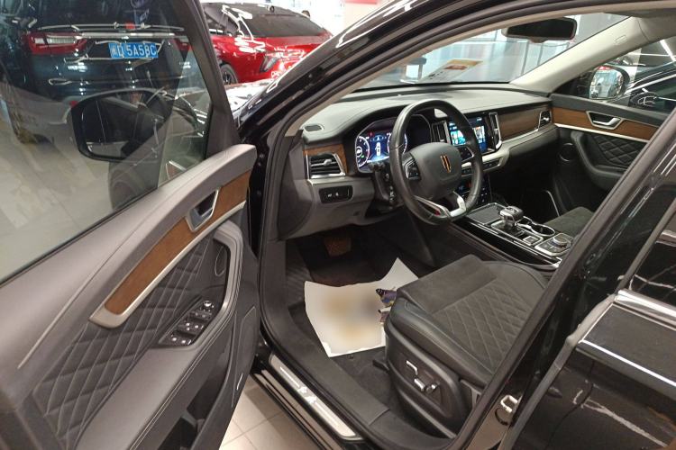 Used Hongqi HS7 2021 2.0T DCT Two-Wheel Drive Smart Connect Flagship Edition Driver Seat