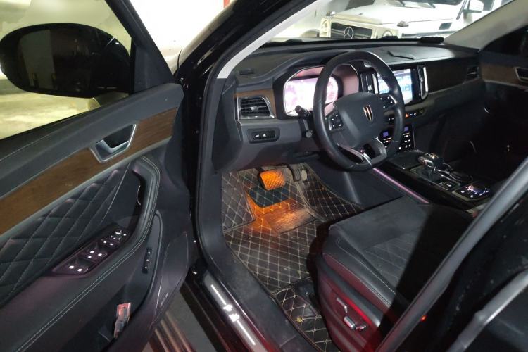 Used Hongqi HS7 2021 3.0T Automatic All-Wheel Drive Smart Connect Flagship Edition Driver Seat