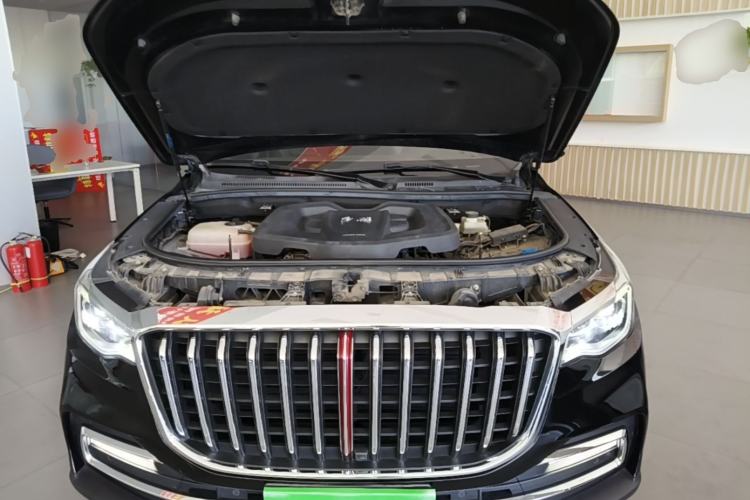 Used Hongqi HS7 2021 2.0T DCT Two-Wheel Drive Smart Connect Flagship Edition Engine Bay