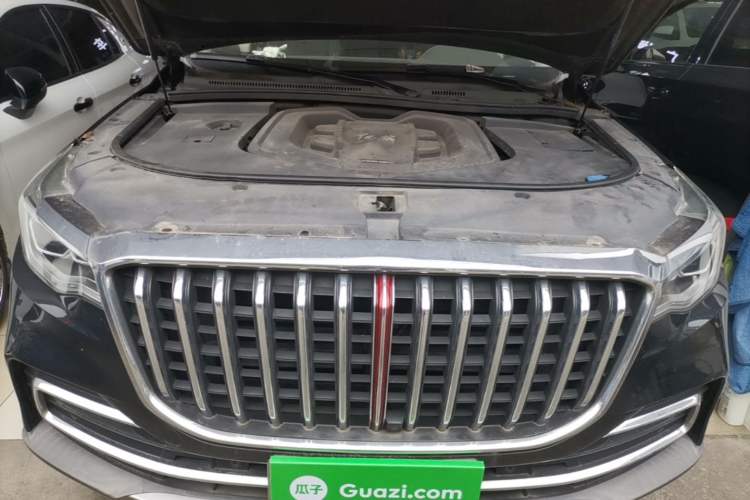 Used Hongqi HS7 2021 2.0T DCT Two-Wheel Drive Smart Connect Flagship Edition Engine Bay