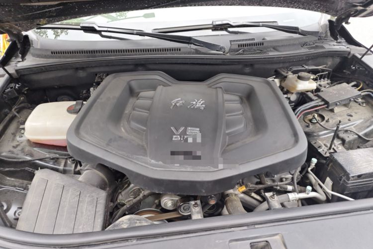 Used Hongqi HS7 2021 3.0T Automatic All-Wheel Drive Smart Connect Flagship Edition Engine Bay