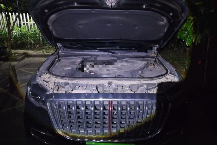 Used Hongqi HS7 2021 2.0T DCT Two-Wheel Drive Smart Connect Flagship Edition Engine Bay