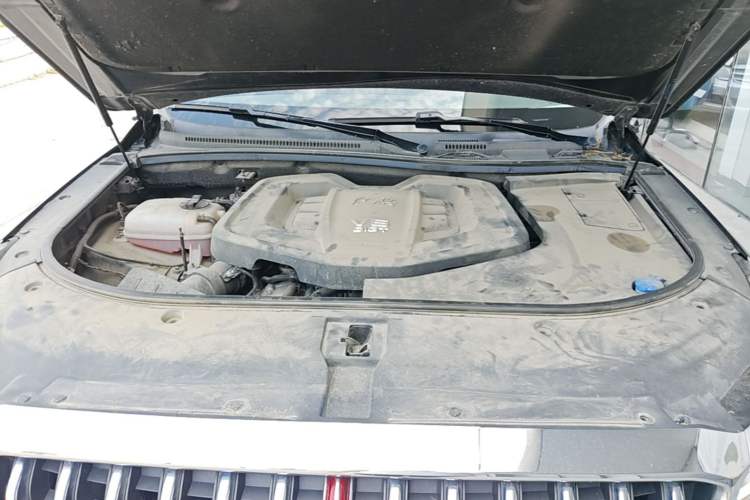 Used Hongqi HS7 2021 3.0T Automatic All-Wheel Drive Smart Connect Flagship Edition Engine Bay