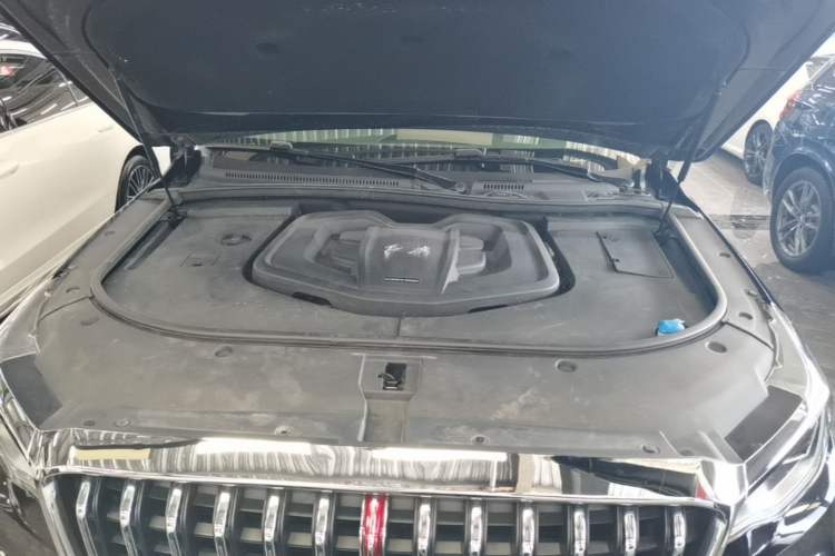 Used Hongqi HS7 2021 2.0T DCT Two-Wheel Drive Smart Connect Flagship Edition Engine Bay