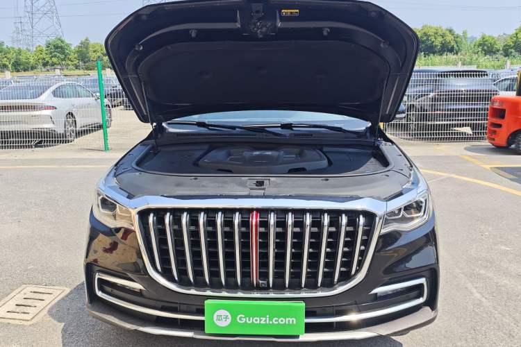 Used Hongqi HS7 2021 2.0T DCT Two-Wheel Drive Smart Connect Flagship Edition Engine Bay