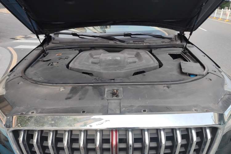 Used Hongqi HS7 2021 2.0T DCT Two-Wheel Drive Smart Connect Flagship Edition Engine Bay